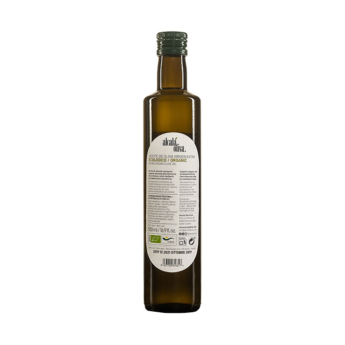 Aceite oliva virgen extra ecológico 500ml - Alcalá Oliva