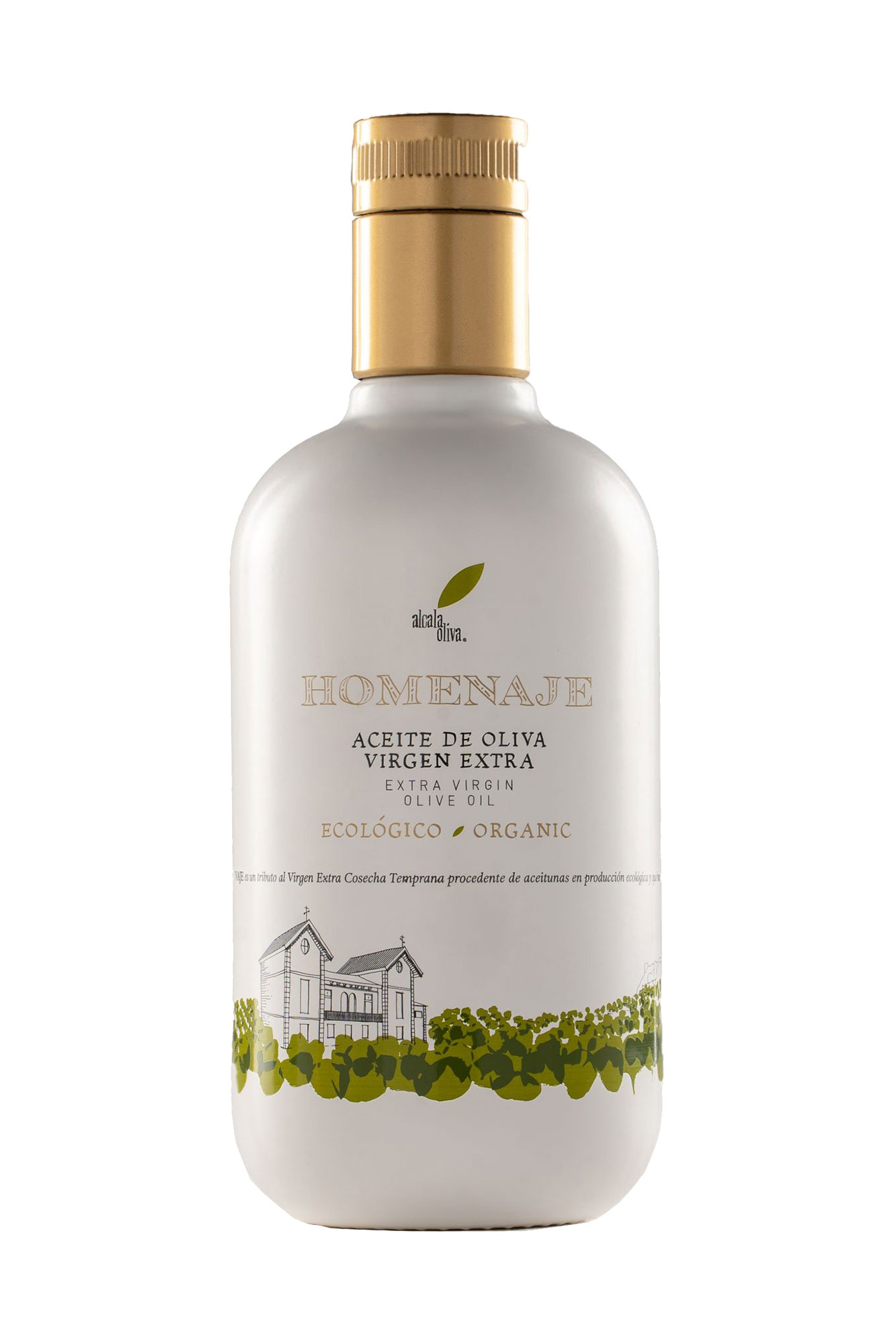 Aceite de Oliva Virgen Extra Ecológico Cosecha Temprana HOMENAJE 500ml