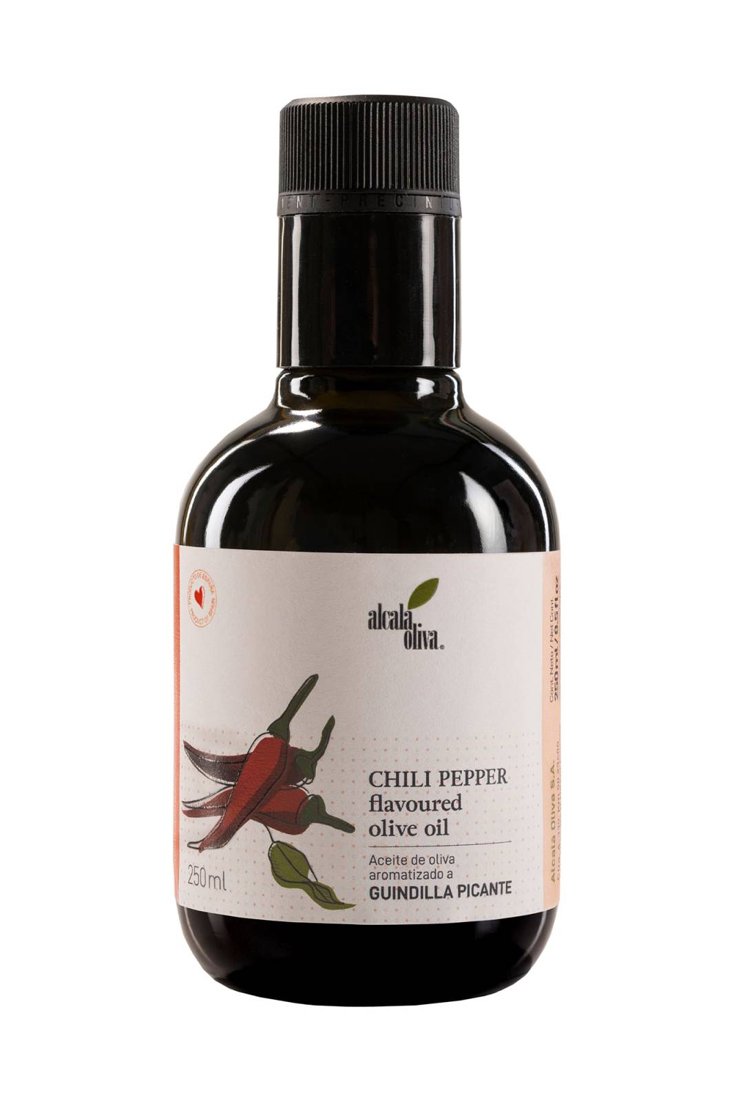 Aceite de Oliva aromatizado al Guindilla Picante 250 ml