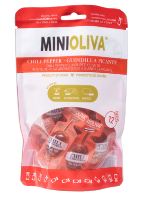 Aceite de Oliva aromatizado a Guindilla Picante 12x8ml